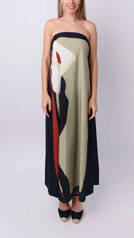 PAULA - VESTIDO ESTAMPADO PALABRA DE HONOR